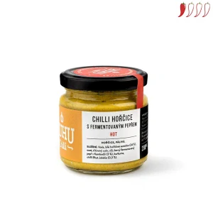 Huhu-Chilli hořčice s fermentovaným pepřem 200ml