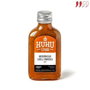 Huhu-Meruňková chilli omáčka 100ml- hot
