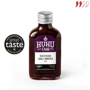 Huhu-Švestková chilli omáčka 100ml- hot