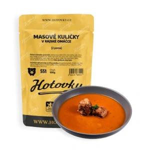 551 Masové kuličky v rajské omáčce 2P