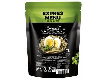 Fazolky na smetaně 1P